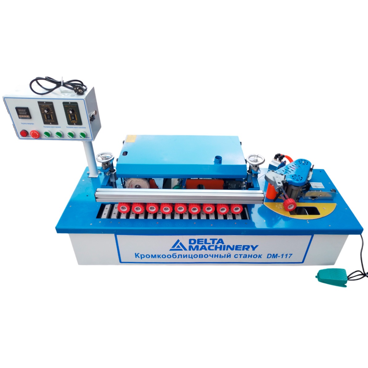 Кромкооблицовочный станок DELTAMACHINERY DM-117 c автоматической подачей заготовкиФото 7076-09.jpg