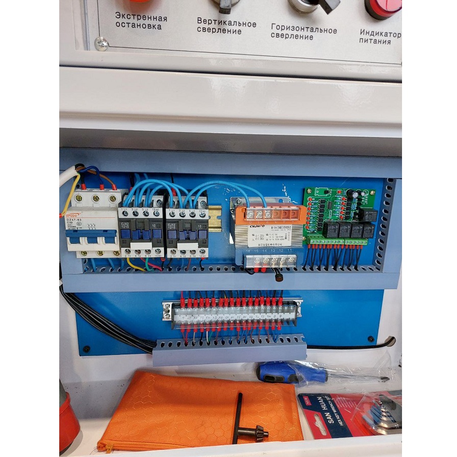 Сверлильно-присадочный станок под петли и эксцентриковые стяжки DELTAMACHINERY DM-8Фото 7162-04.jpg