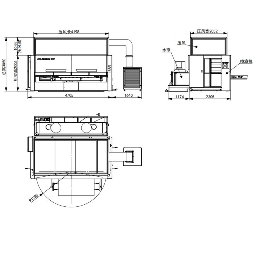 Автоматическая покрасочная камера DELTAMACHINERY DM FXF 300Фото 7164-07.jpg