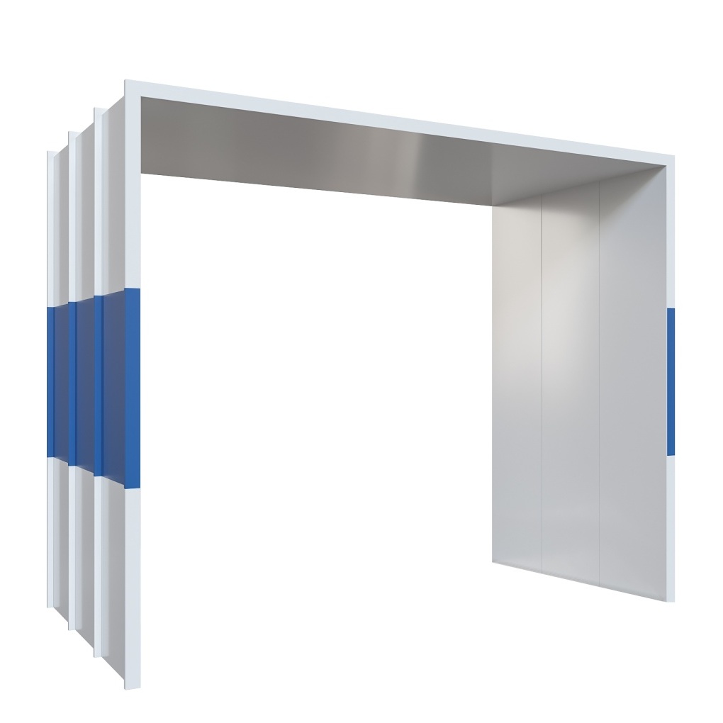 П-образная секция для покрасочных комнат DELTAMACHINERY ODM-2000