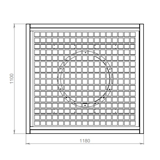 Фильтр DELTAMACHINERY ODM грубой очистки подаваемого воздуха в приточный пленумФото 7176-04.jpg