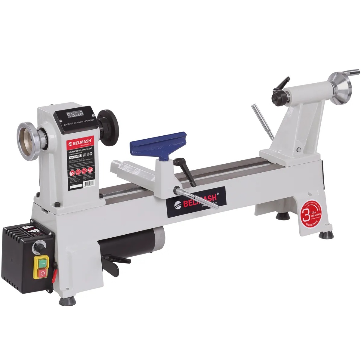 Токарный станок по дереву BELMASH WL-300/450VS