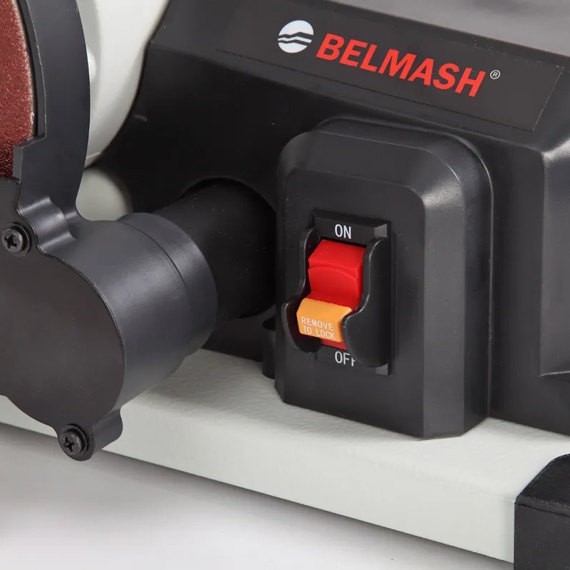 Ленточно-дисковый шлифовальный станок BELMASH BDG 100/152LФото 7198-04.jpg