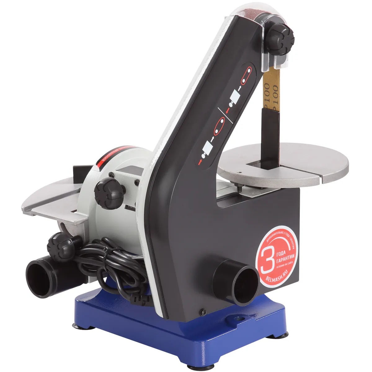 Ленточно-дисковый шлифовальный станок BELMASH BDG 25/125Фото 7202-02.jpg