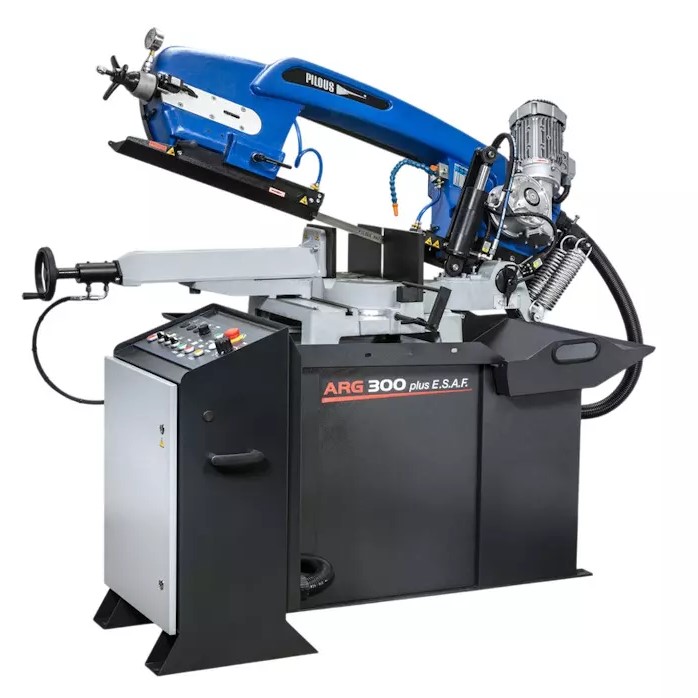 Полуавтоматический маятниковый ленточнопильный станок по металлу PILOUS ARG 300 Plus E S.A.F