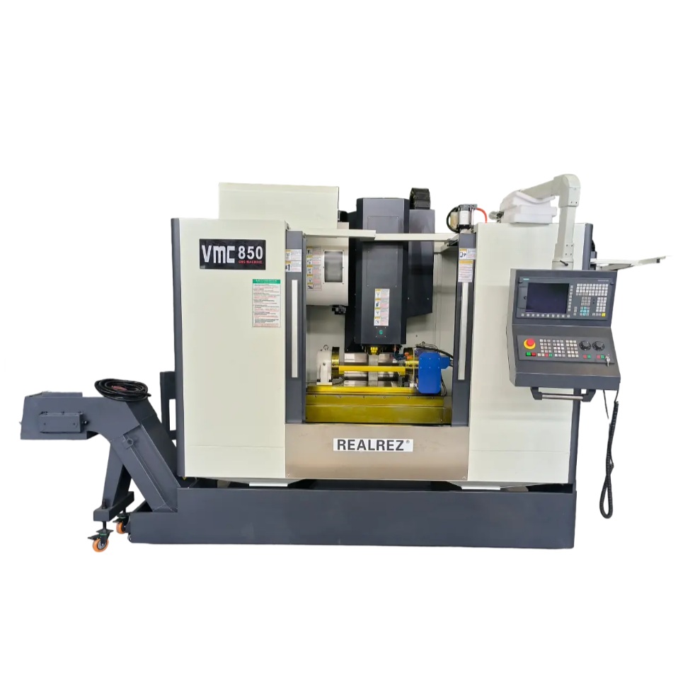 Вертикальный обрабатывающий центр с ЧПУ REALREZ VMC850 (4-ая ось + Fanuc Oi-MF tf plus)