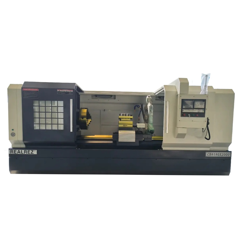 Токарный станок с ЧПУ REALREZ CK 6180х2000 (GSK980TDC)