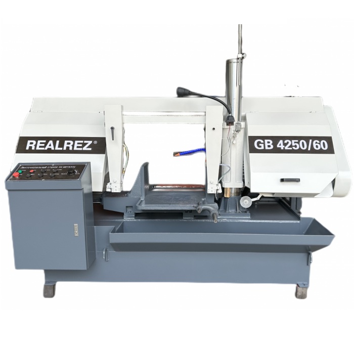 Полуавтоматический ленточнопильный станок REALREZ GB4250/60