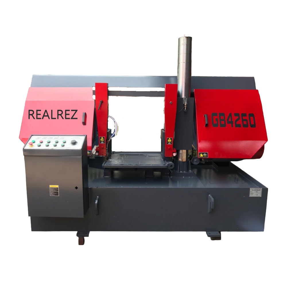 Полуавтоматический ленточнопильный станок REALREZ GB4260