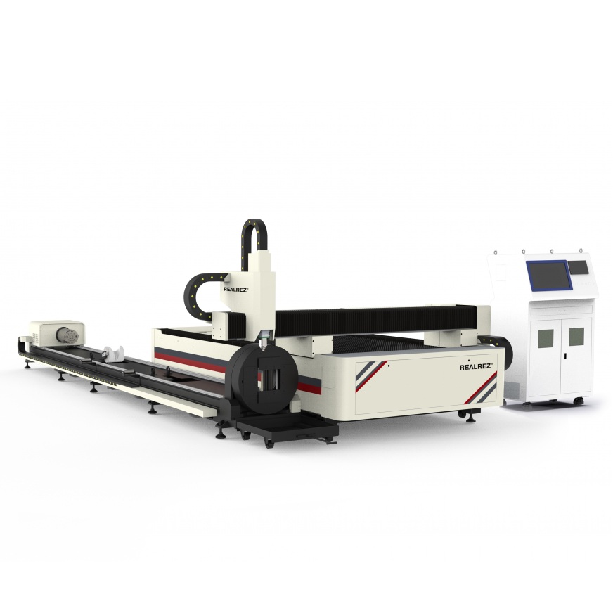 Оптоволоконный лазерный станок для резки труб и металла REALREZ OFL-P 3000 вт