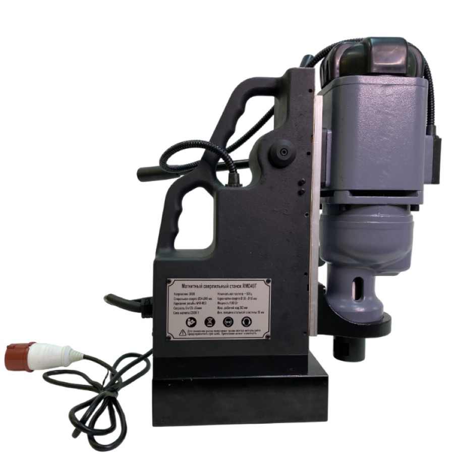 Магнитный сверлильный станок REALREZ RMD49T 1900WФото 7689-05.jpg