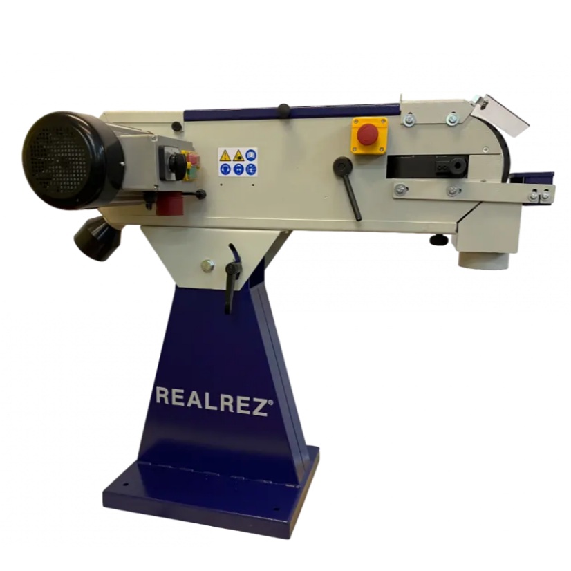 Ленточный шлифовальный станок REALREZ B1-S6D (400V)