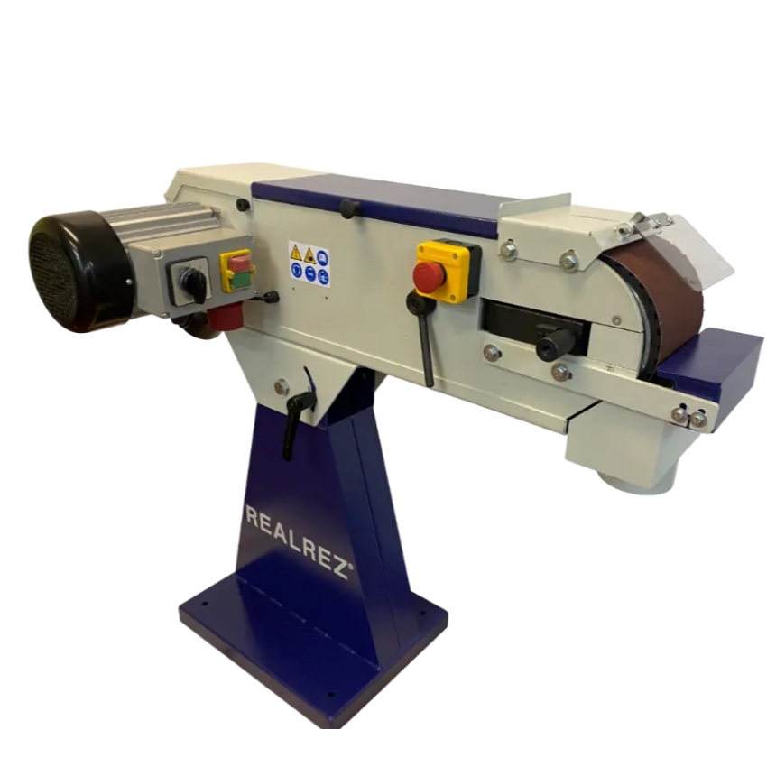 Ленточный шлифовальный станок REALREZ B1-S6D (400V)Фото 7700-02.jpg