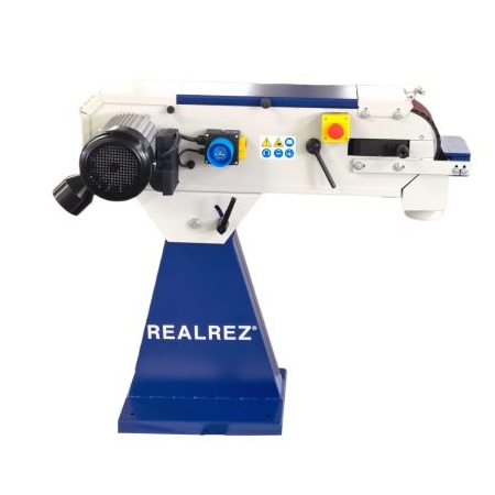 Ленточный шлифовальный станок REALREZ B1-S6 150х2000мм (230V)
