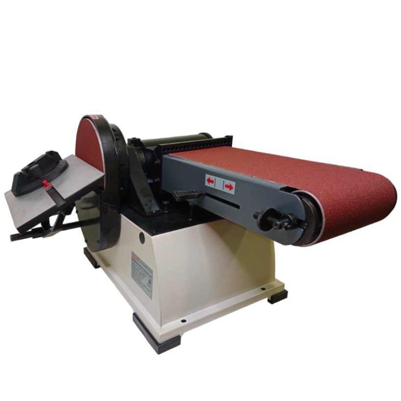 Ленточно-дисковый шлифовальный станок REALREZ RBDX69 152/228, 800W