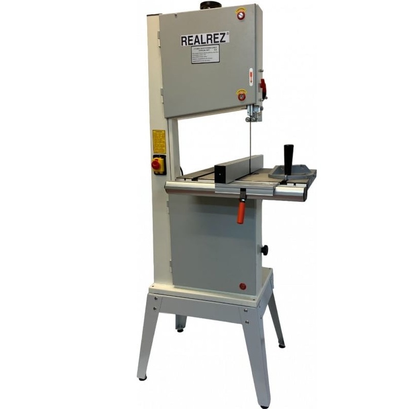 Ленточнопильный станок по дереву REALREZ RWBS 200-750W