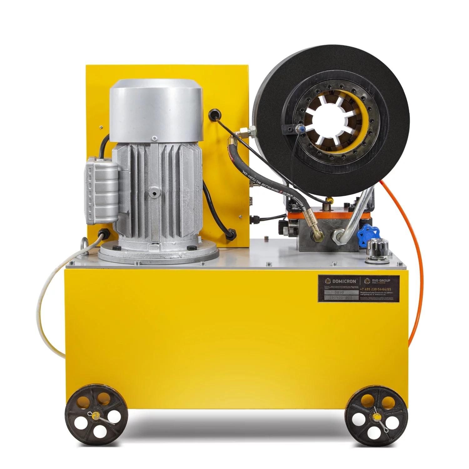 Станок обжимной для РВД DOMICRON DM 90 (380V) мотор SiemensФото 8041-02.jpg