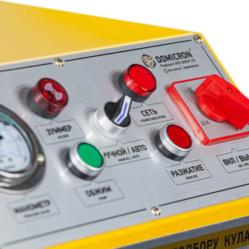 Станок обжимной для РВД DOMICRON DM 100 380V мотор SiemensФото 8043-03.jpg