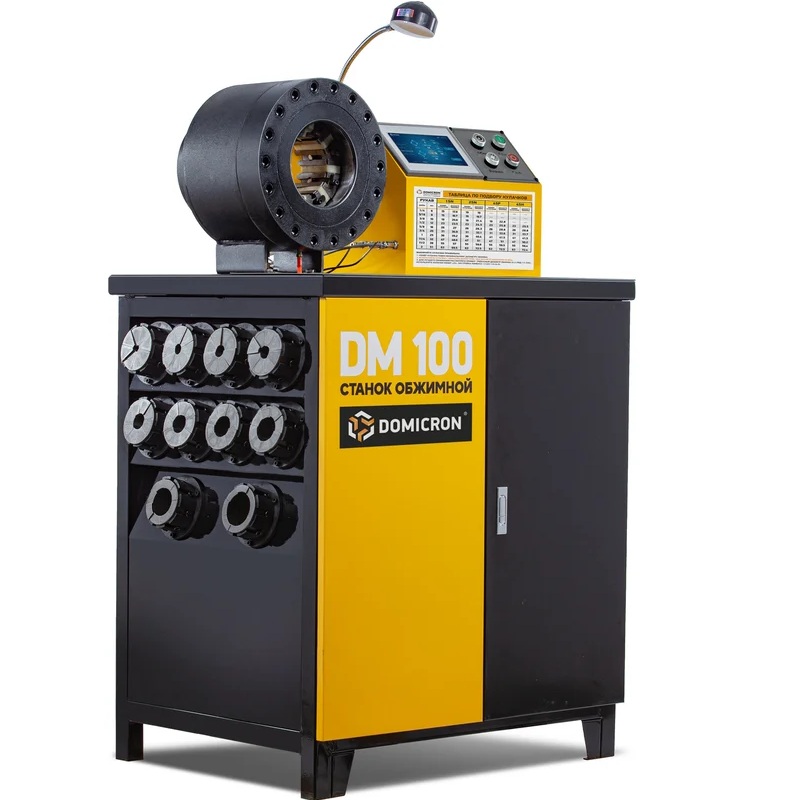 Станок обжимной для РВД DOMICRON Smart Panel DM 100B 220V