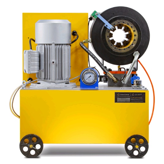 Станок обжимной для РВД DOMICRON Smart Panel DM 90B 380V мотор SiemensФото 8046-04.jpg