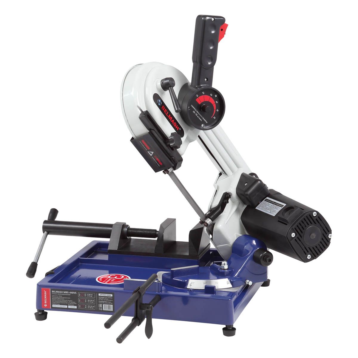 Ленточнопильный станок по металлу BELMASH MBS-440VS