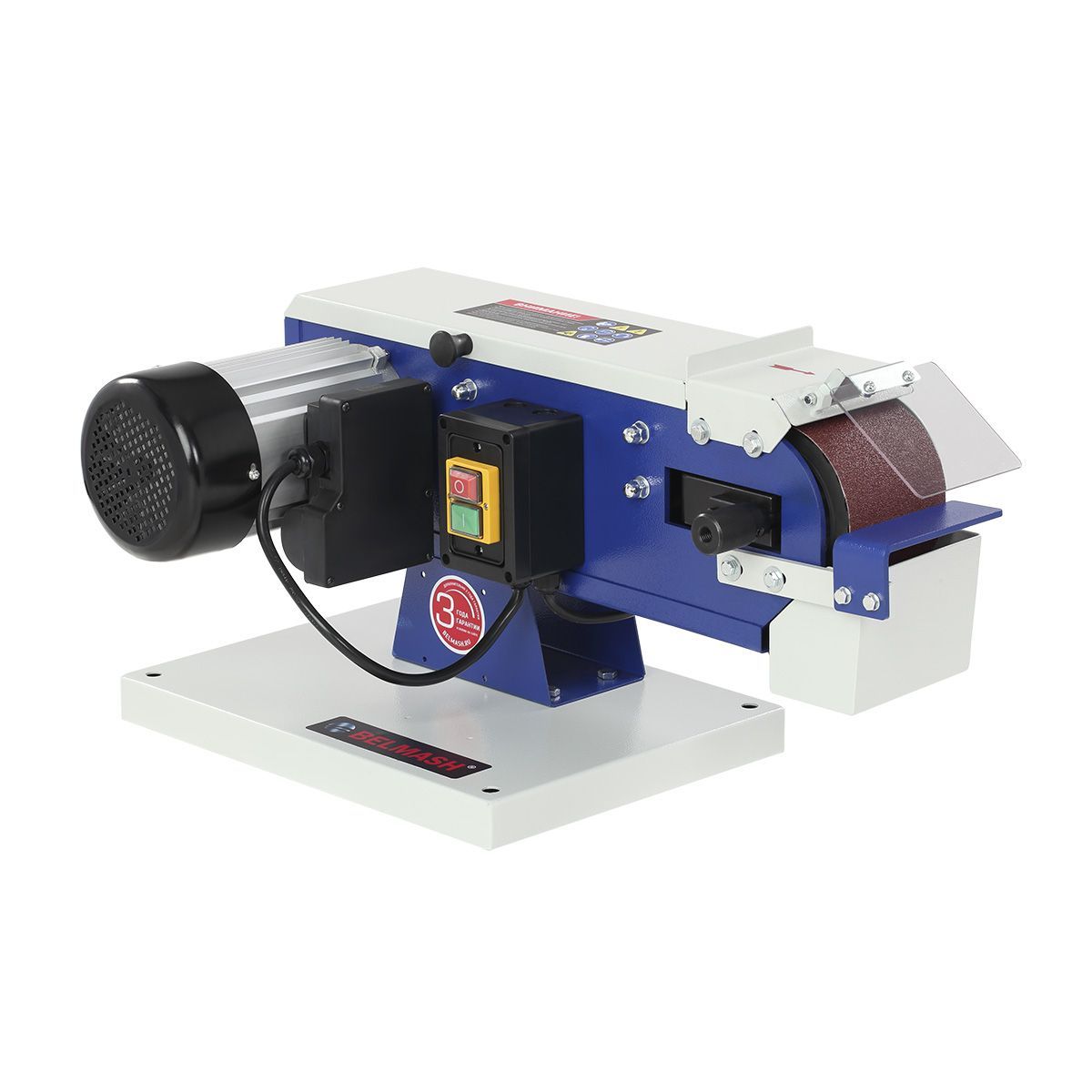 Ленточный шлифовальный станок BELMASH BSM-484T