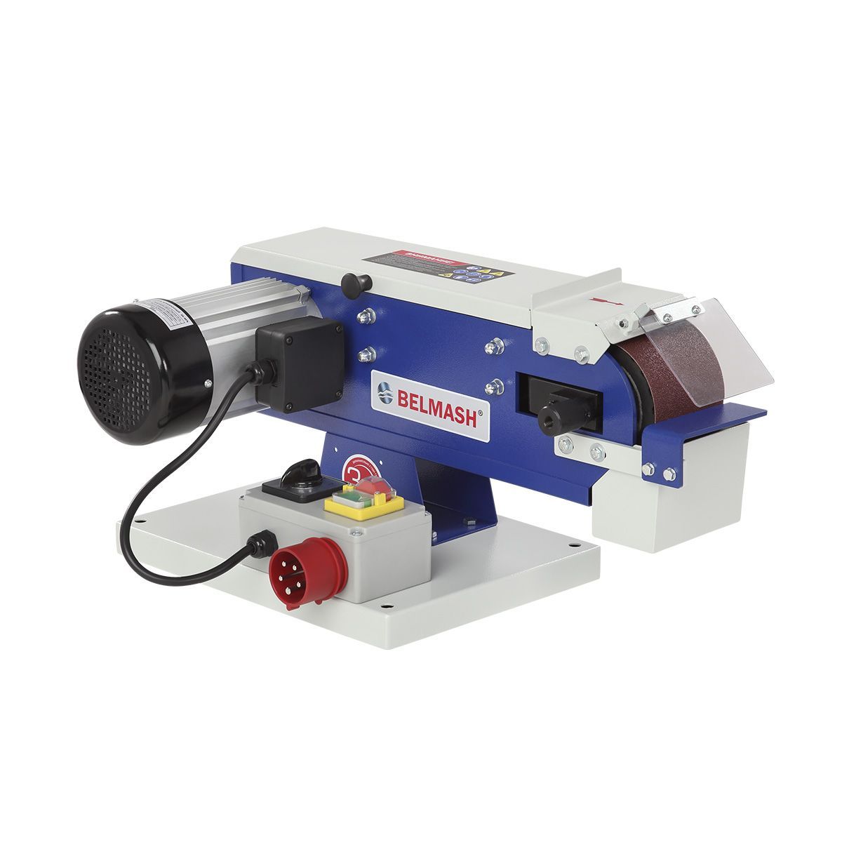 Ленточный шлифовальный станок BELMASH BSM-484T/400