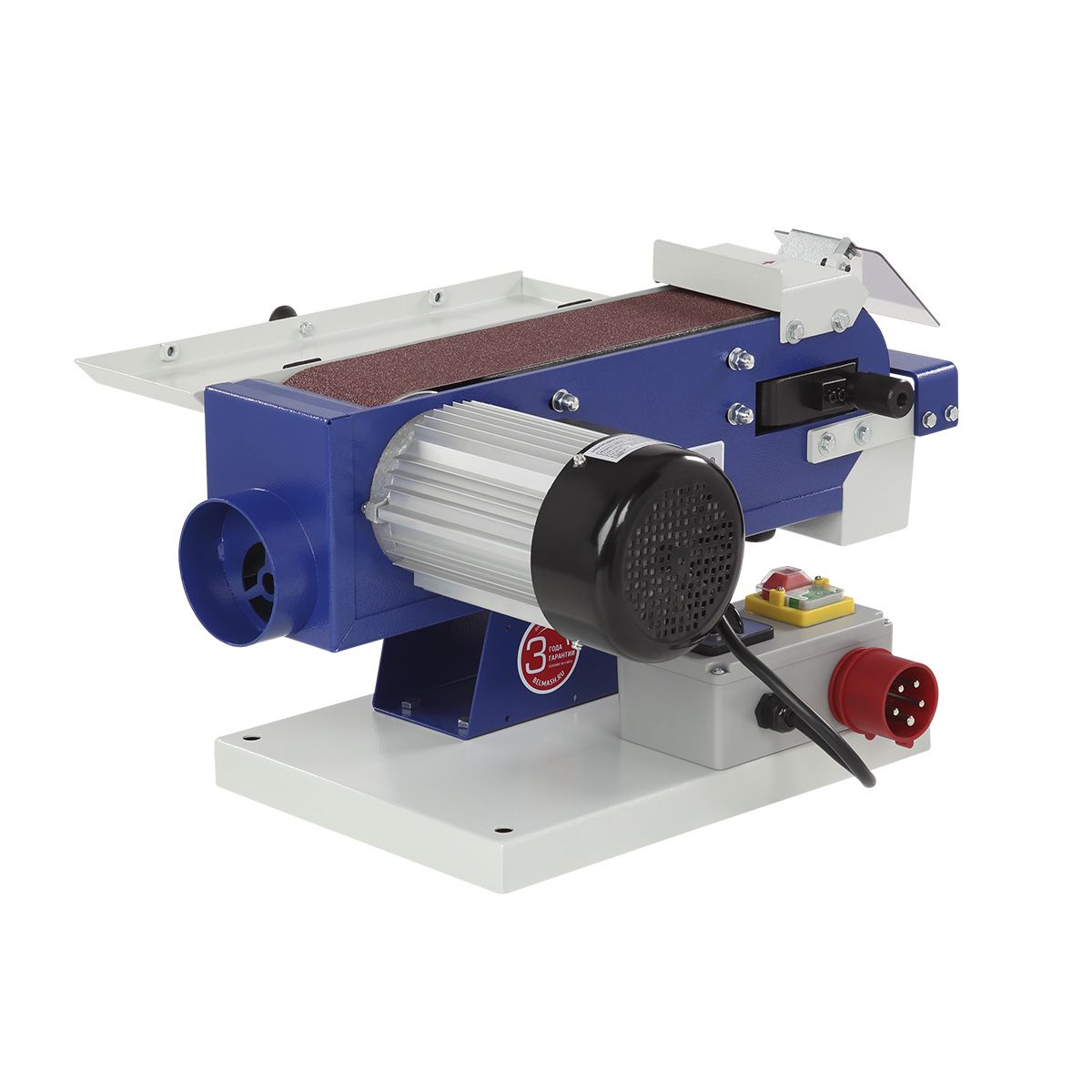 Ленточный шлифовальный станок BELMASH BSM-484T/400Фото 8090-04.jpg