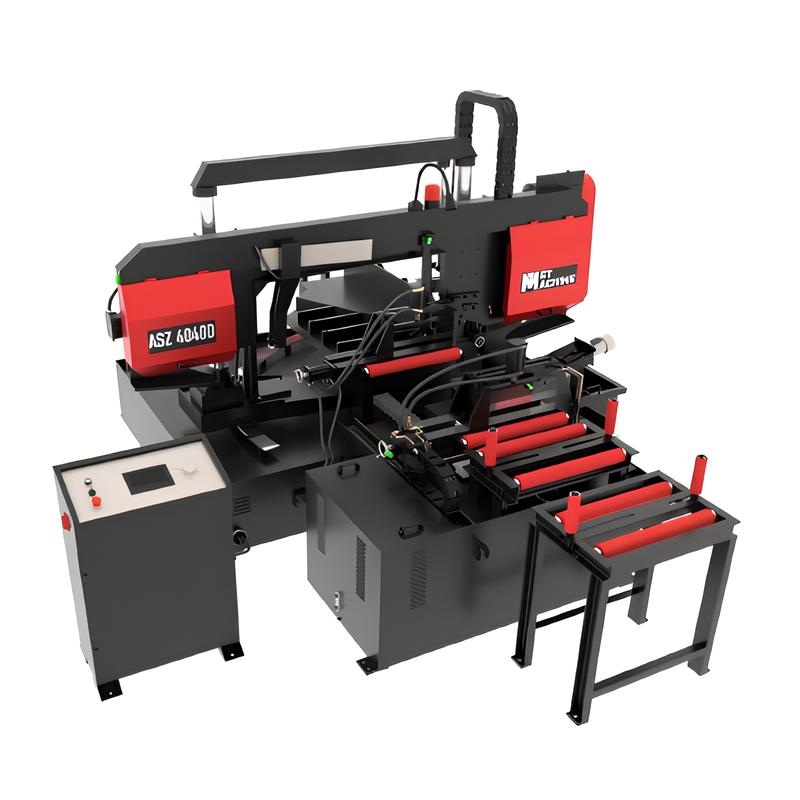 Автоматический ленточнопильный станок с поворотной рамой MetMachine ASZ 5540-NL0ST0