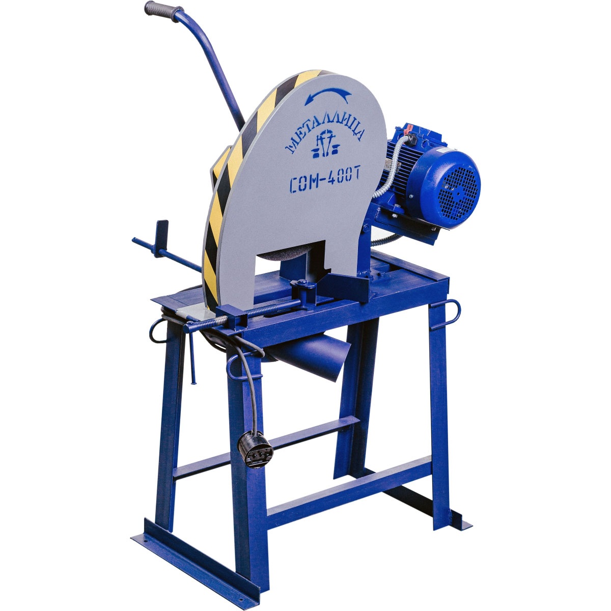 Станок отрезной маятниковый Металлица СОМ-400Т (с возможностью подсоединения пылеулавливающего агрегата)