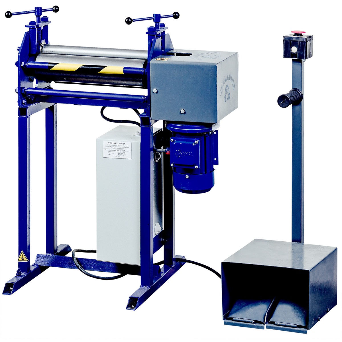Электромеханические вальцы трехвалковые Металлица МГ-0340-В