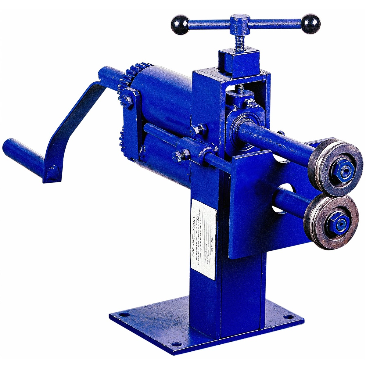 Ручной зиговочный станок Металлица МЗР- 130