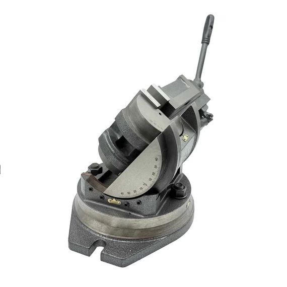 Тиски станочные глобусные трехповоротные L губок 125 мм, серия QW125 TORNERIФото 9178-04.jpg