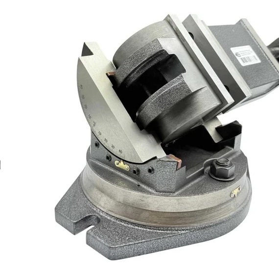 Тиски станочные глобусные трехповоротные L губок 125 мм, серия QW125 TORNERIФото 9178-05.jpg