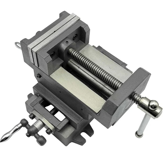 Тиски станочные координатные с 2-мя суппортами TORNERI неповоротные L губок 125 мм, серия Q97125Фото 9180-02.jpg