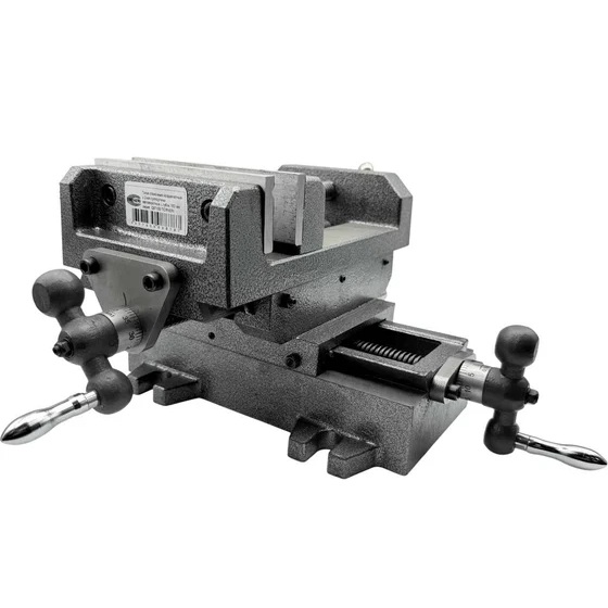 Тиски станочные координатные с 2-мя суппортами TORNERI неповоротные L губок 150 мм, серия Q97150