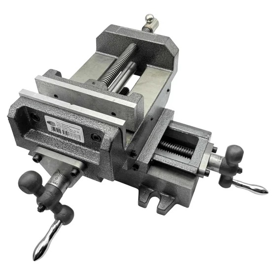 Тиски станочные координатные с 2-мя суппортами TORNERI неповоротные L губок 150 мм, серия Q97150Фото 9182-03.jpg