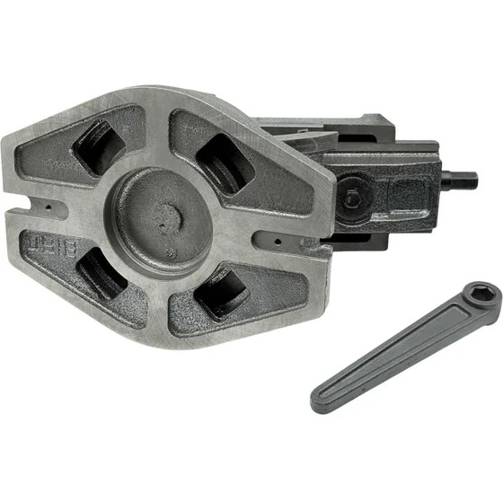 Тиски станочные глобусные TORNERI 2-х осевые поворотные L губок 100 мм, серия QHK100Фото 9184-05.jpg