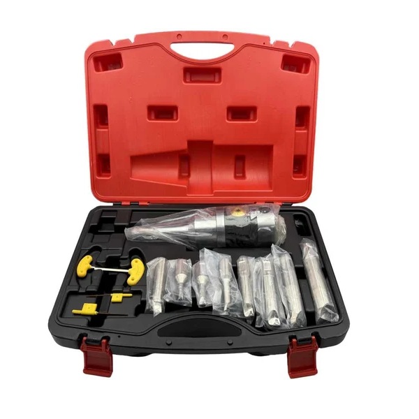 Головка расточная микрометрическая TORNERI NBH2084, D расточки 8-280 мм, с хвостовиком КМ5, с комплектом резцов из 8-ми шт