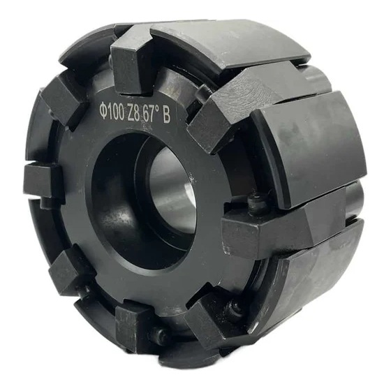 Фреза торцевая TORNERI 100 мм z=8 под пластину 5-ти гр. PN 110408 пос. 32 мм