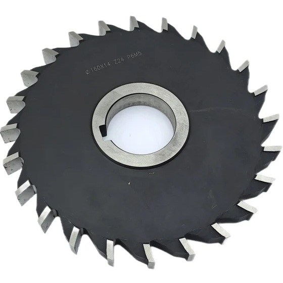 Фреза дисковая трехсторонняя TORNERI 160x14x40 мм, Р6М5, Z=24, прямой зуб