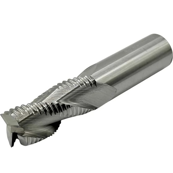 Фреза концевая твердосплавная обдирочная TORNERI ц/х 20x45x100 мм z=3, по алюминию