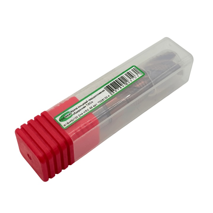 Фреза концевая твердосплавная обдирочная ц/х TORNERI 18x45x100 мм z=4, с покрытием TiXCo, HRC 55Фото 9249-03.jpg