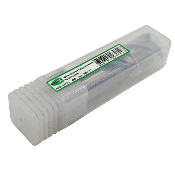 Фреза концевая твердосплавная TORNERI ц/х 20x45x100 мм z=3, по алюминиюФото 9252-03.jpg