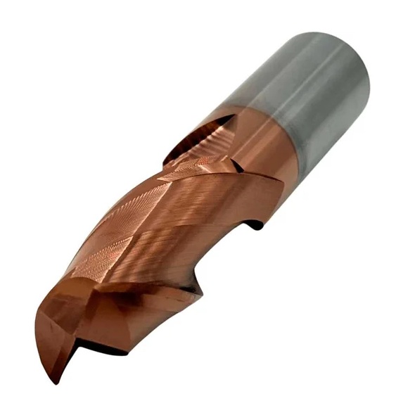 Фреза концевая твердосплавная ц/х TORNERI 20x45x100 мм z=2, с покрытием TiXCo, HRC 55