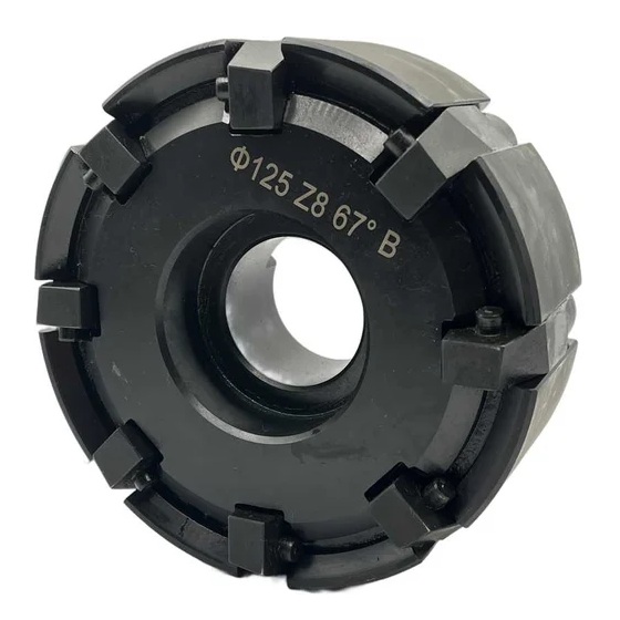 Фреза торцевая TORNERI 125 мм z=8 под пластину 5-ти гр. PN 110408 пос. 40 мм