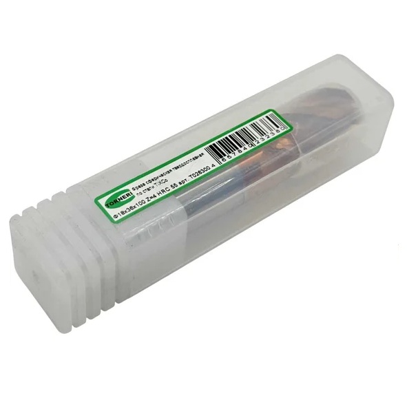 Фреза сферическая твердосплавная TORNERI ц/х 18x36x100 мм z=4 по стали, с покрытием TiXCo, HRC 55Фото 9274-03.jpg