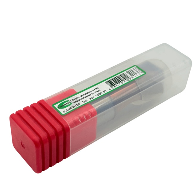 Сверло центровочное TORNERI 20.0x40x100 мм, z=2, 90, твердосплавное по сталиФото 9277-02.jpg