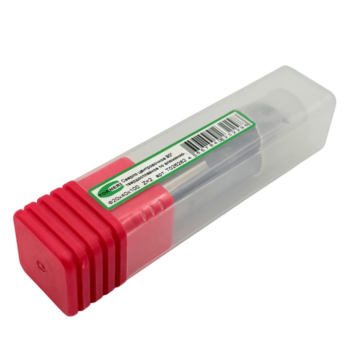 Сверло центровочное TORNERI 20.0x40x100 мм, z=2, 90, твердосплавное по алюминиюФото 9278-03.jpg