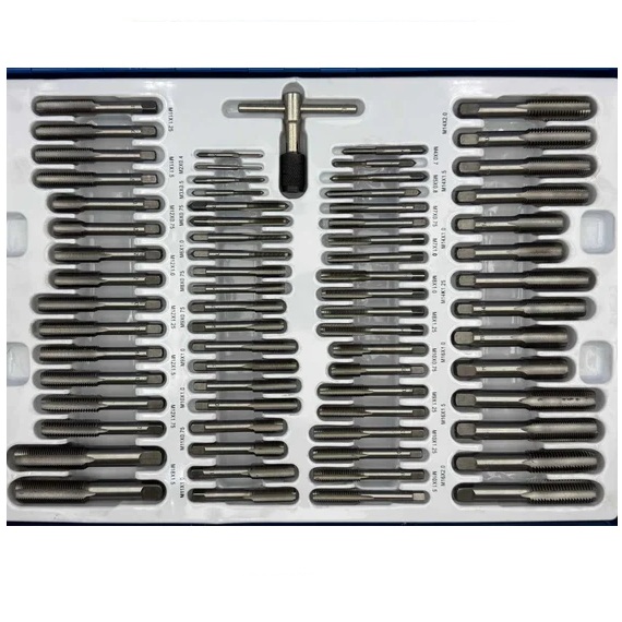 Набор метчиков и плашек TORNERI М2 - М18 (110 предметов) в металлическом кейсеФото 9288-02.jpg